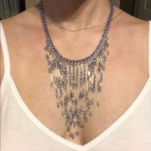 Kendra Scott Maxen Silver Statement Necklace